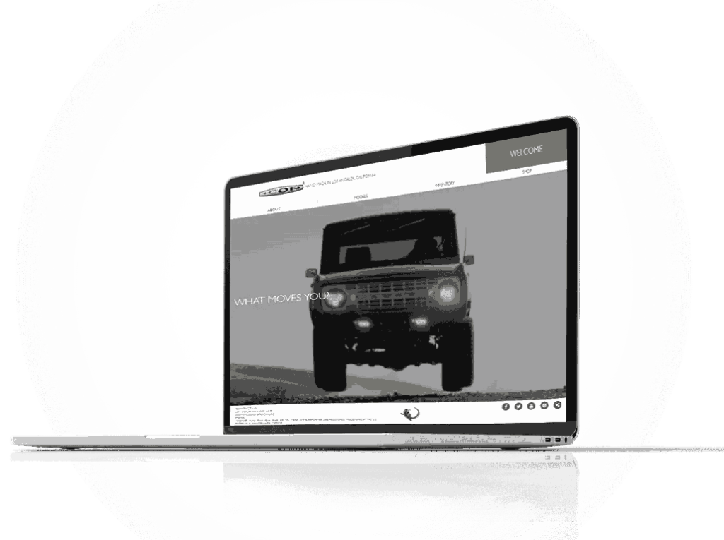 Web Design and Development for Automotive Company